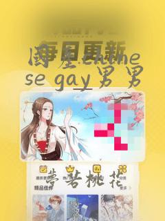 国产chinese gay男男