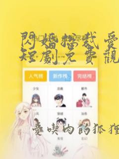 闪婚总裁爱上我短剧免费观看
