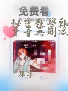 秘密教学韩漫免费看无删减