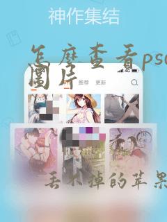 怎么查看psd图片