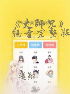 《大师兄》在线观看完整版