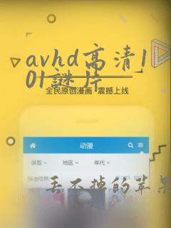 avhd高清101谜片