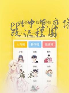 ppt中怎么修改流程图