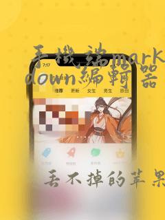 手机端markdown编辑器 app