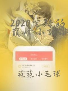 2020完结的巅峰小说排行榜