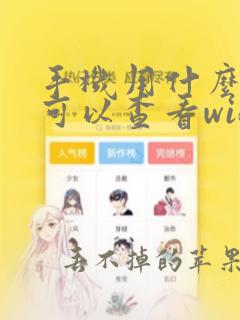 手机用什么软件可以查看wifi密码