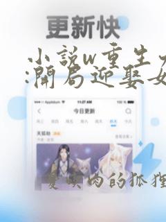 小说w重生九零:开局迎娶女友闺蜜》