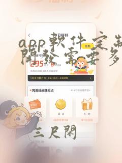 app软件定制开发需要多少钱