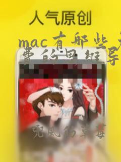 mac有哪些免费的思维导图软件