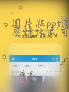 图片版ppt怎么转化成可编辑ppt