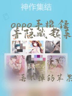 oppo手机录音隐藏起来了怎么可以找到打开