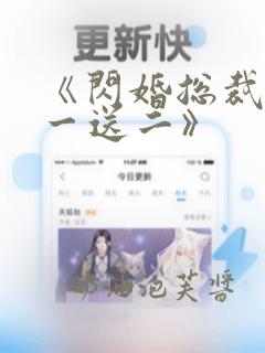 《闪婚总裁,娶一送二》