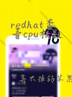 redhat查看cpu核数