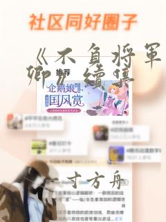 《不负将军不负卿》续集