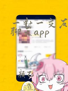 一对一交友视频聊天app