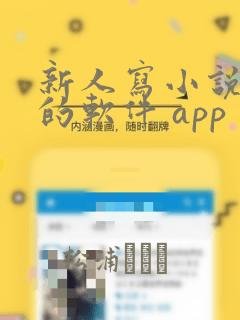 新人写小说赚钱的软件 app