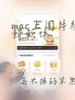 mac上图片编辑软件