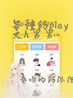 各种的play文h男男