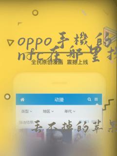 oppo手机的nfc在哪里找到