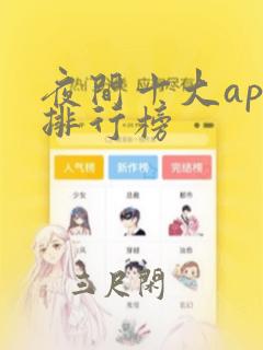 夜间十大app排行榜