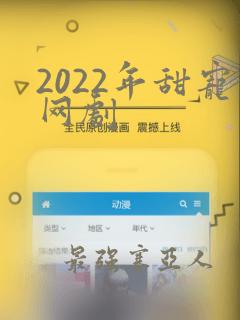 2022年甜宠网剧