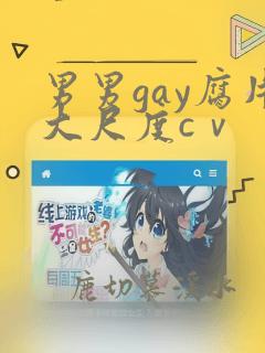 男男gay腐片大尺度cⅴ