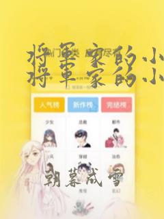 将军家的小娘子将军家的小娘子