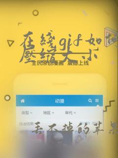 在线gif如何压缩大小