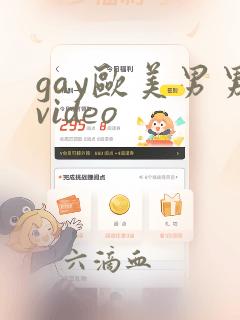 gay欧美男男video