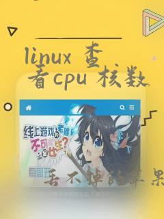 linux 查看cpu 核数