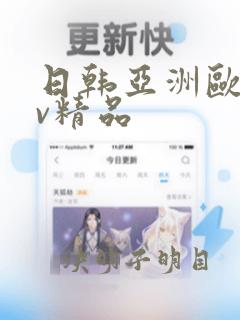 日韩亚洲欧美av精品