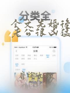 全文先婚后爱:老公很凶猛