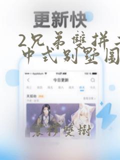 2兄弟双拼二层中式别墅图