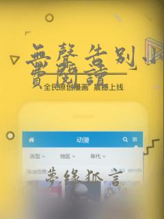 无声告别小说免费阅读