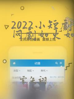 2022小短剧网剧如火如荼