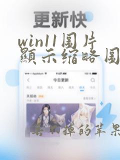 win11图片显示缩略图