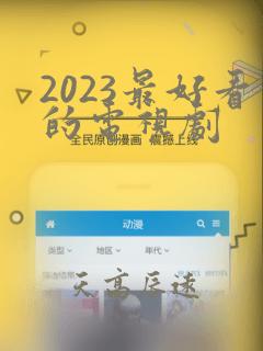 2023最好看的电视剧