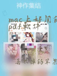 mac上好用的pdf软件