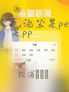 气泡袋是pe还是pp