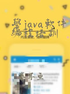 学java软件编程培训