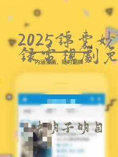 2025锦囊妙录电视剧免费观看