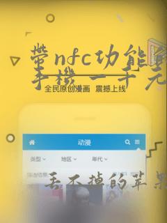 带nfc功能的手机一千元左右