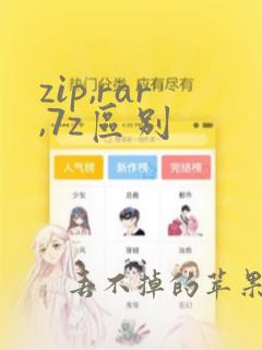 zip,rar,7z区别