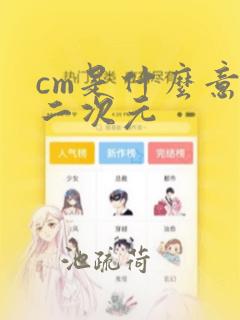 cm是什么意思二次元