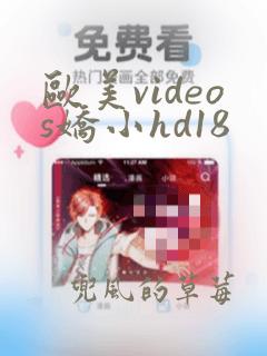 欧美videos娇小hd18