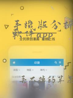 手机版分析股票软件app