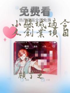 小县城适合年轻人创业项目