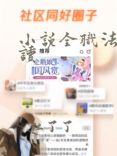 小说全职法师阅读