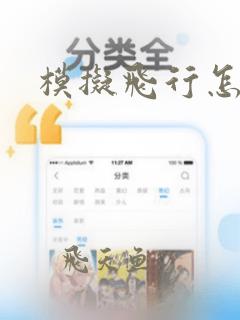 模拟飞行怎么玩