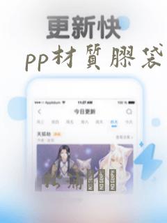 pp材质胶袋